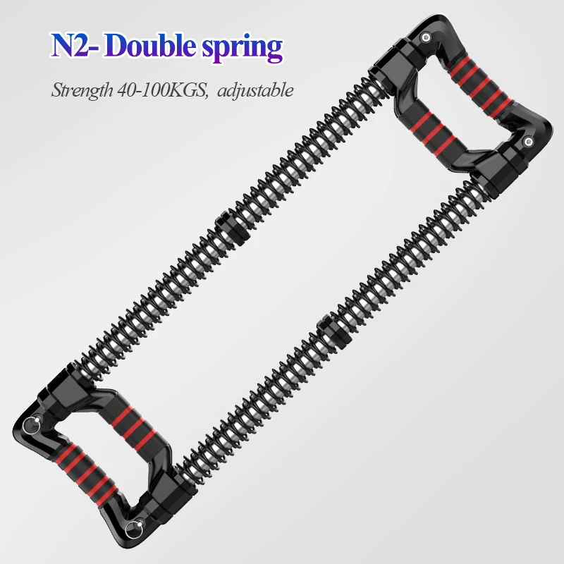 Многофункциональный тренажер с двойной пружиной для силы рук и мышц