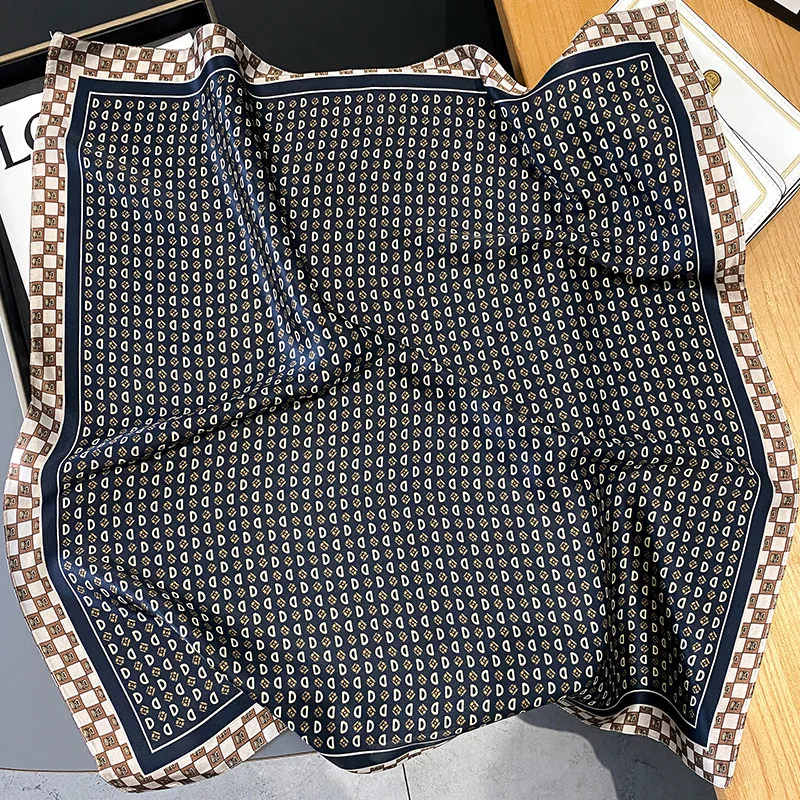 Hot Sell Silk Neck Scarf Make Scarf Bandana Silk Scarf Custom Printing