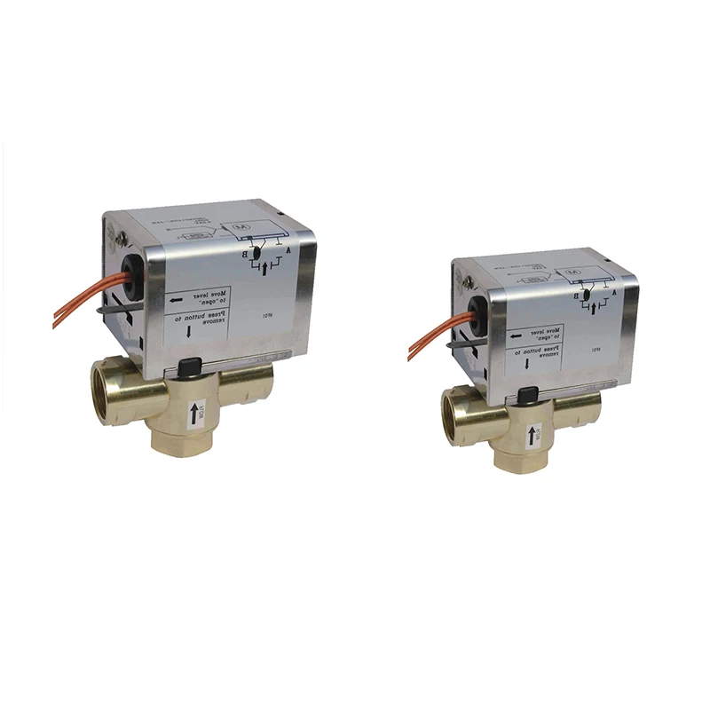 Rotory Flow Control Electric Actuators High Temperature Ac 220v Regulator Actuator Damper Air Damper