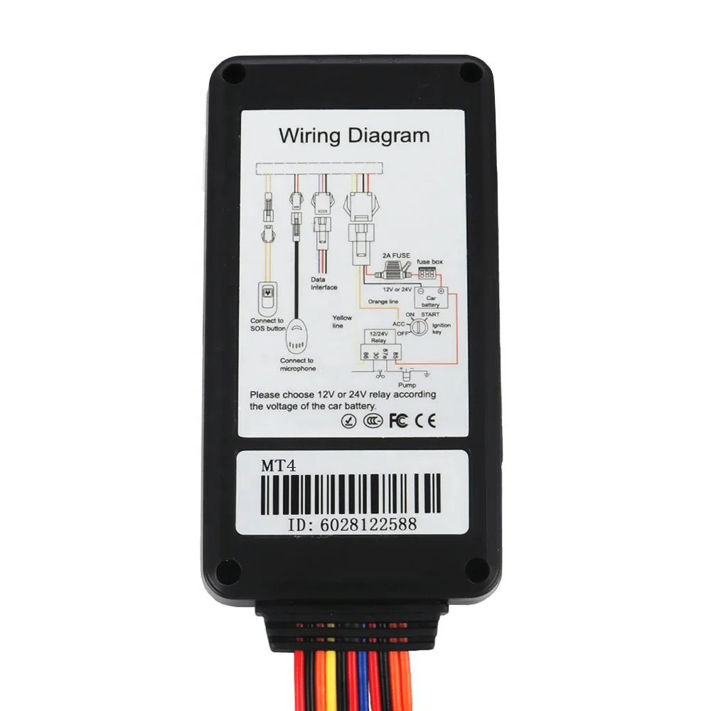 internal antenna 4G LTE WIFI AGPS GPRS GPS Tracker tracking online system with motion activated car alarm