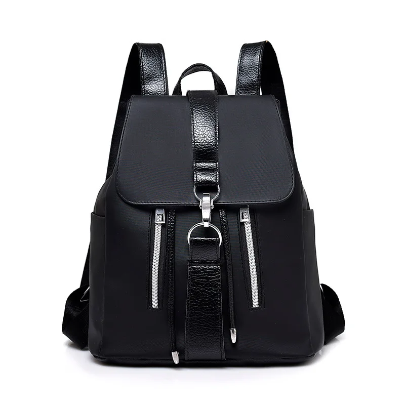 Factory direct supply 2021 personality backpack female campus style student schoolbag custom backpack