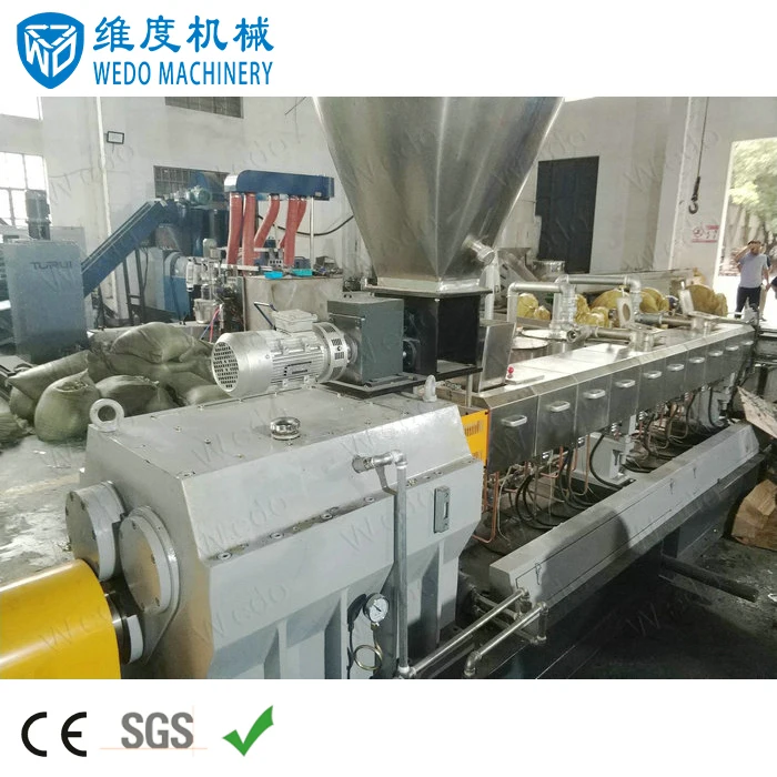 ZHANGJIAGANG City Best Performance Plastic Extruder Industry Hot Popular In 2024 November Plastic PET Flakes Pelletizing Machine