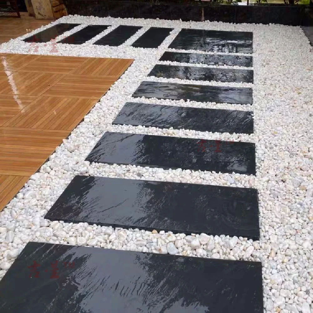 Высококачественный сланцевый шаговый камень круглый диаметр 50 см садовая кладка газона Декоративный синий