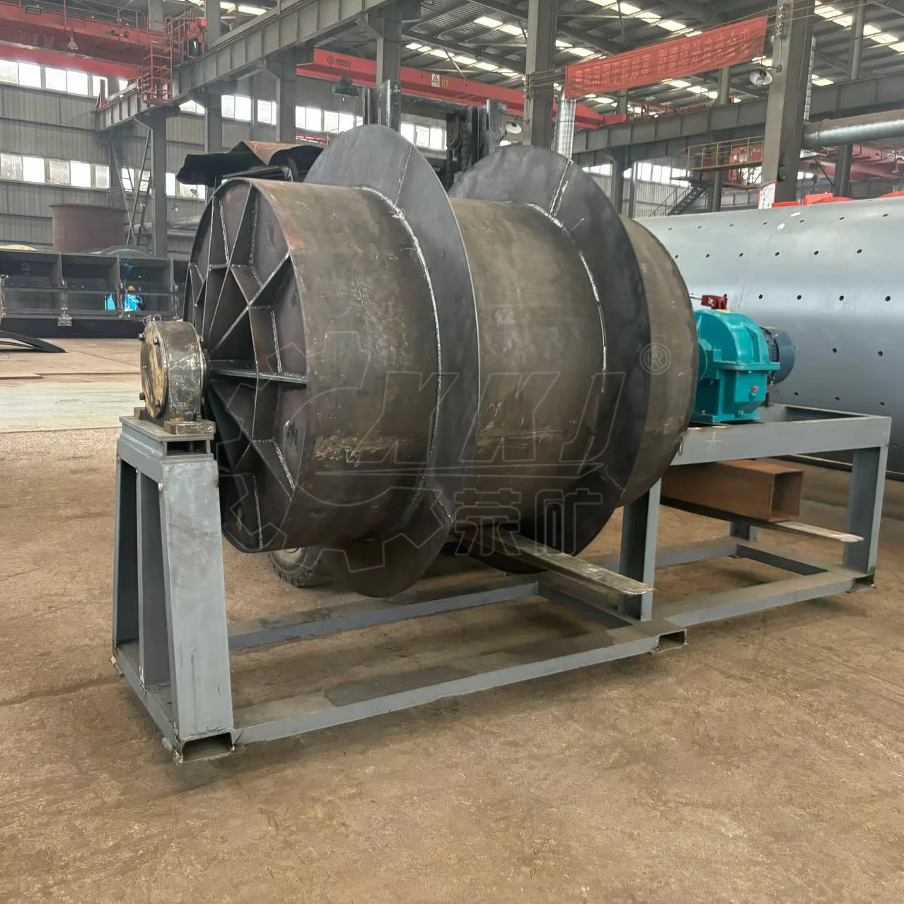 Energy-saving gypsum powder, kaolin, limestone grinder, ceramic clinker ball mill, with air classifier and packaging system