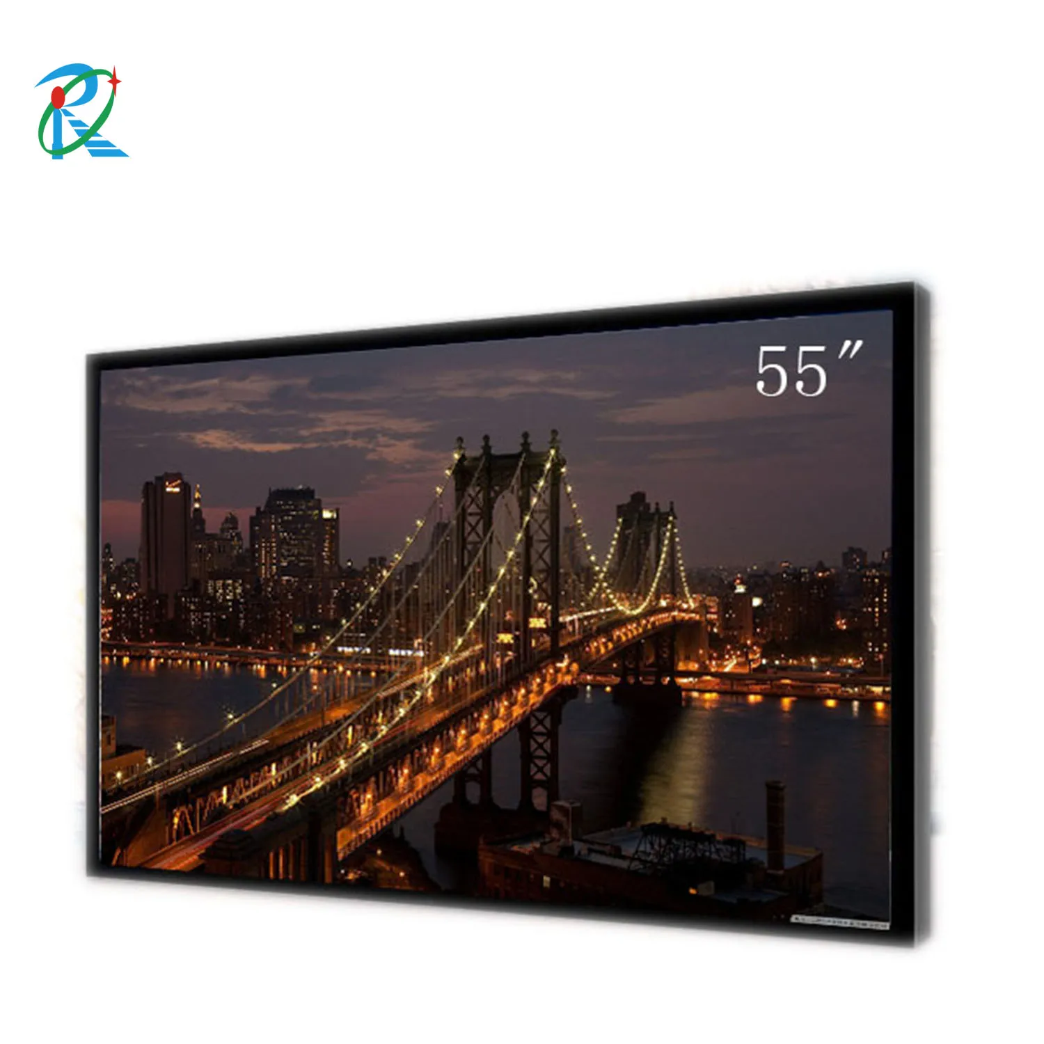 Super Slim Bezel 55 Inch 1500 nits Sunlight readable LCD panel Factory wholesale 43 inch LCD display module