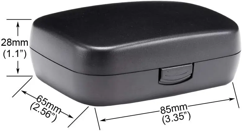 Hearing Aids Box and Case Storage High Quality Hearing Aids Parts and Accessories Hearing Aid Case Hard Storage Box