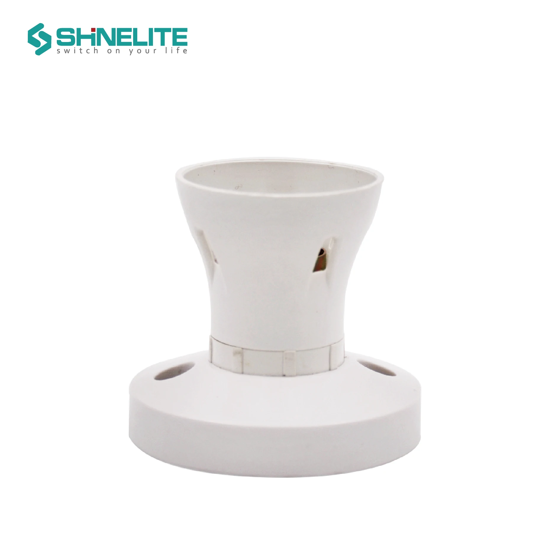 2024 New Design Bakelite B22 E27 Lampholder Shinelite  Batten Angle Lampholder