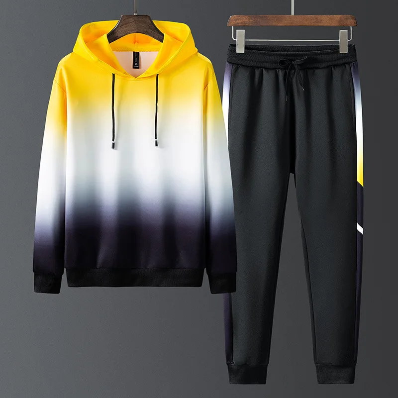 Wholesale Customized Design Running Wear Sets Hooded Hoodies Set Training Jogging Wear