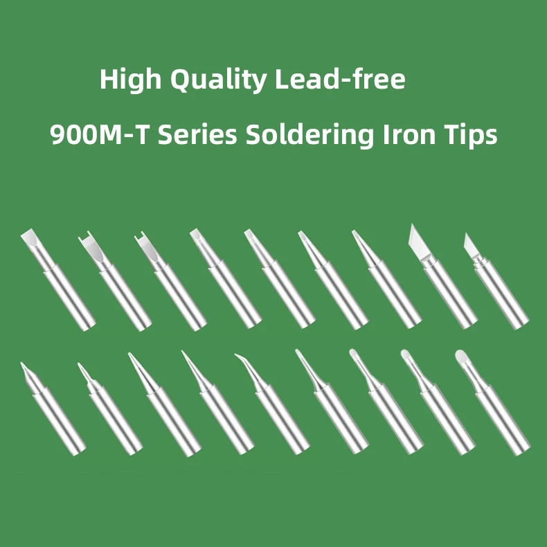 High Quality Long-Life Lead-Free 900M-T Series Soldering Iron Tips 900M-T-R for 907 908 soldering iron 936 soldering station