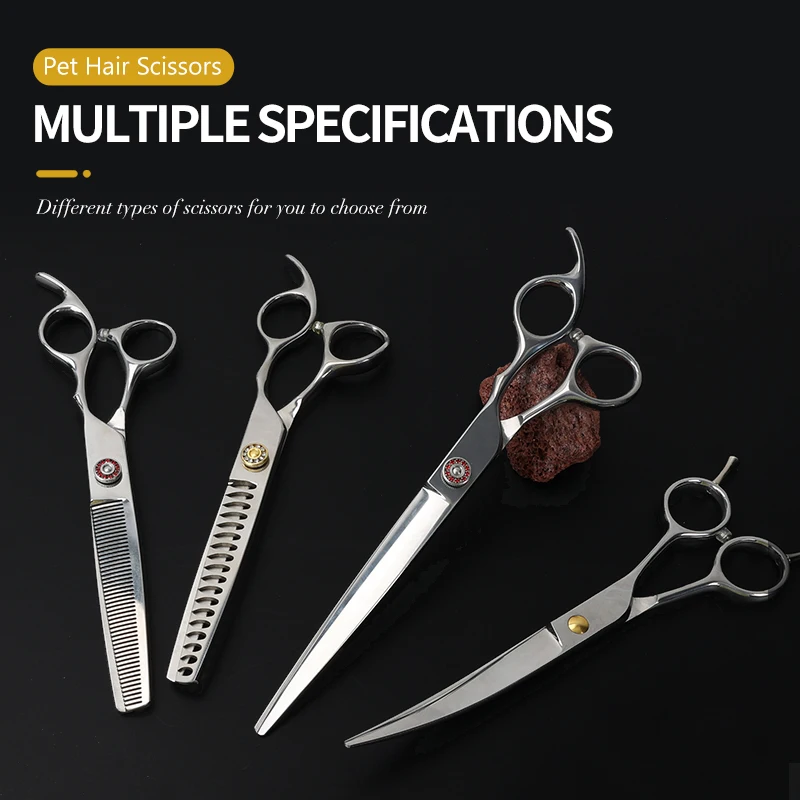 Salon thinning hair cutting professional beauty dog grooming trimming professional pet hairdressing barber hair Scissors