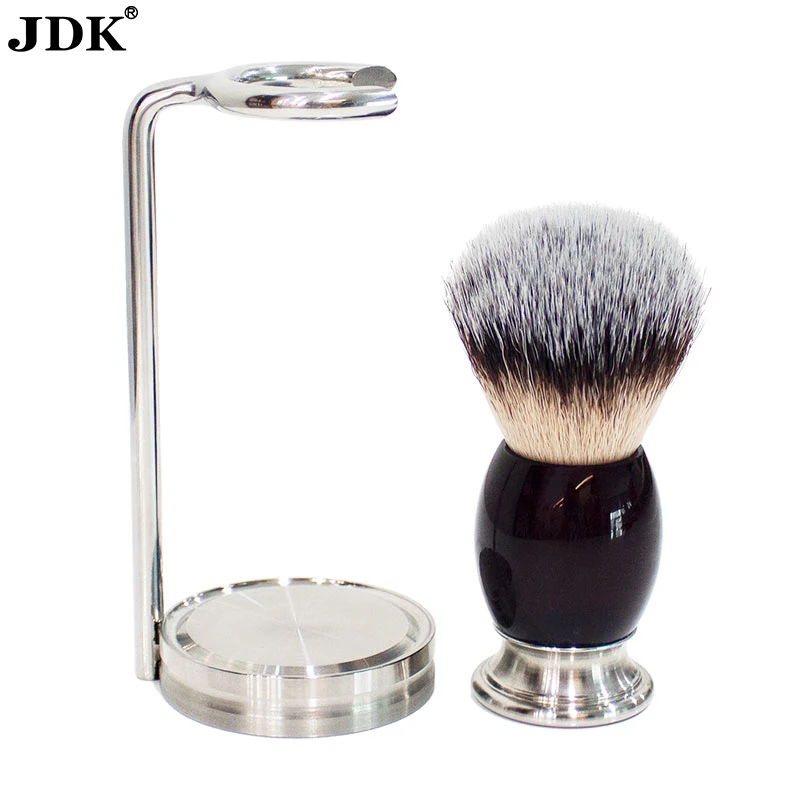 China Manufacturer JDK 304 Stainless Steel Shaving Brush Stand Shaving Kit Stand