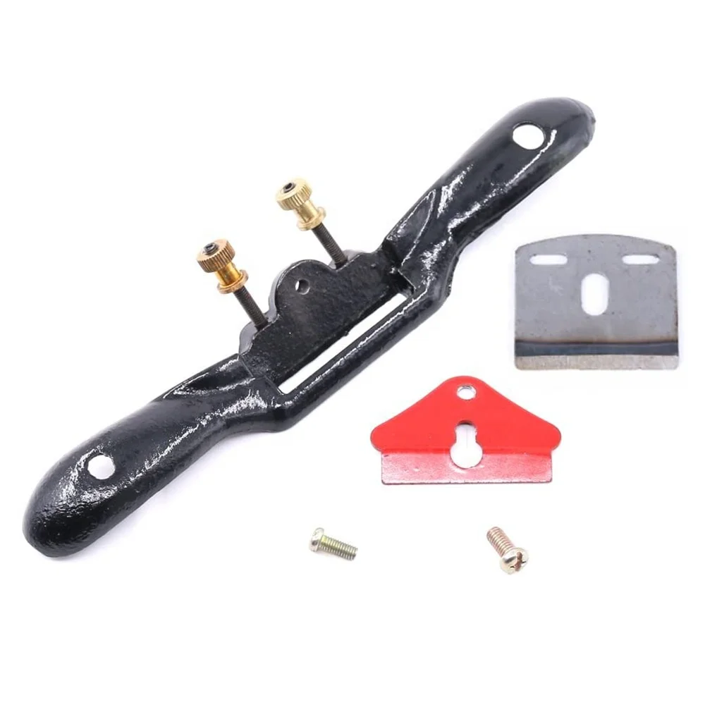 Adjustable Spoke Shave with Flat Base, Metal Blade Wood Working Hand Tool for Wood Craft, Wood Carver, WoodWorking