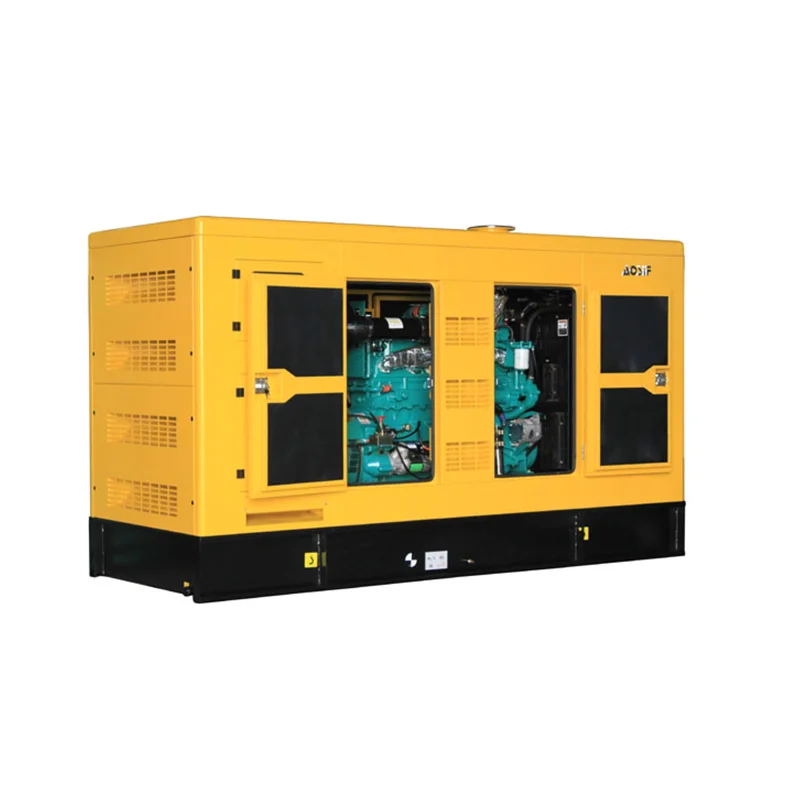 Soundproof 50kw Diesel Generator Set Brand New Engine 63kva Phase 3 Commercial Use