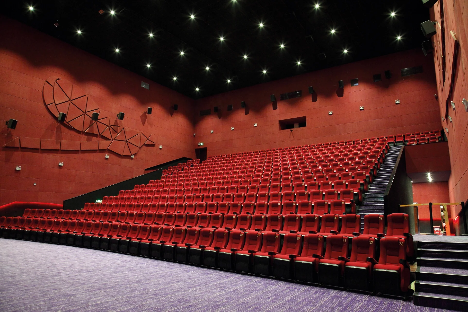 
Popular cinema seating chair movie theatre chair seating in colorful fabric and PU leather for home theatre government church 