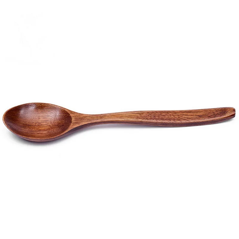 Wooden Tea coffee Spoon creative Tableware Milk honey Baby Dinnerware Size 18*4cm