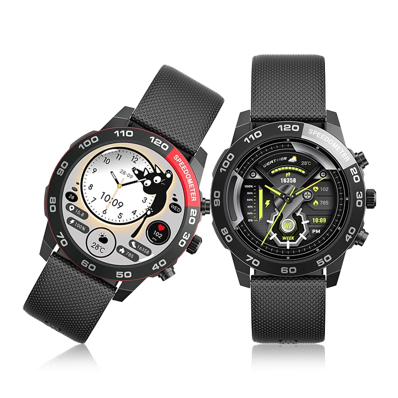 V315A Outdoors GPS Sport Watch 1.27inch AMOLED BT Call Compass Altimeter Barometer Men Smartwatch IP68 Waterproof Smart Watch