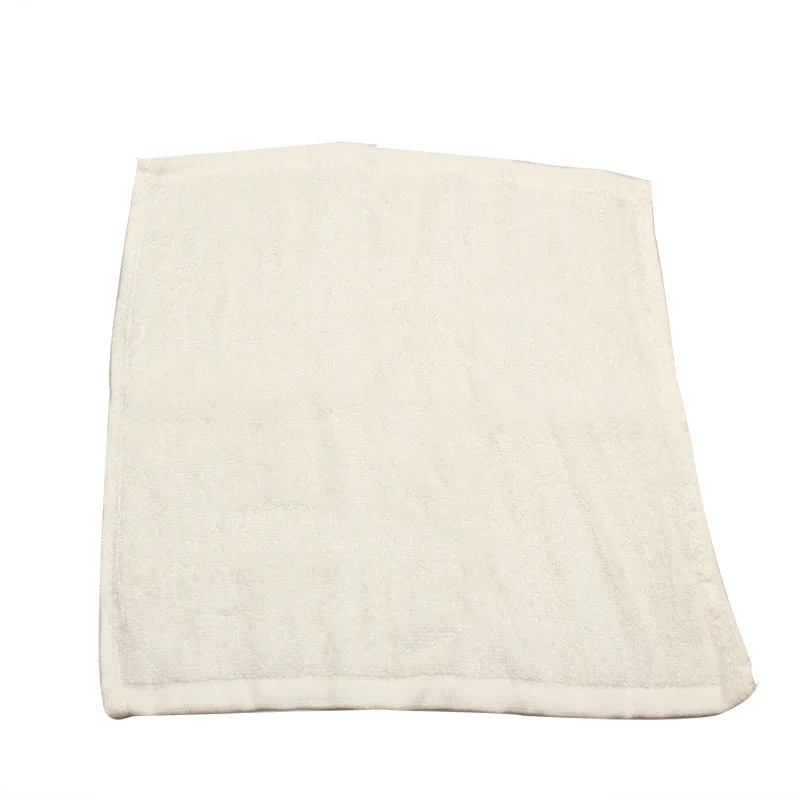 Home 25*25cm Solid Color Knitted Kids Towel New Baby Sustainable 100% Bamboo Microfiber Bath Child Shower Square Towel Sets