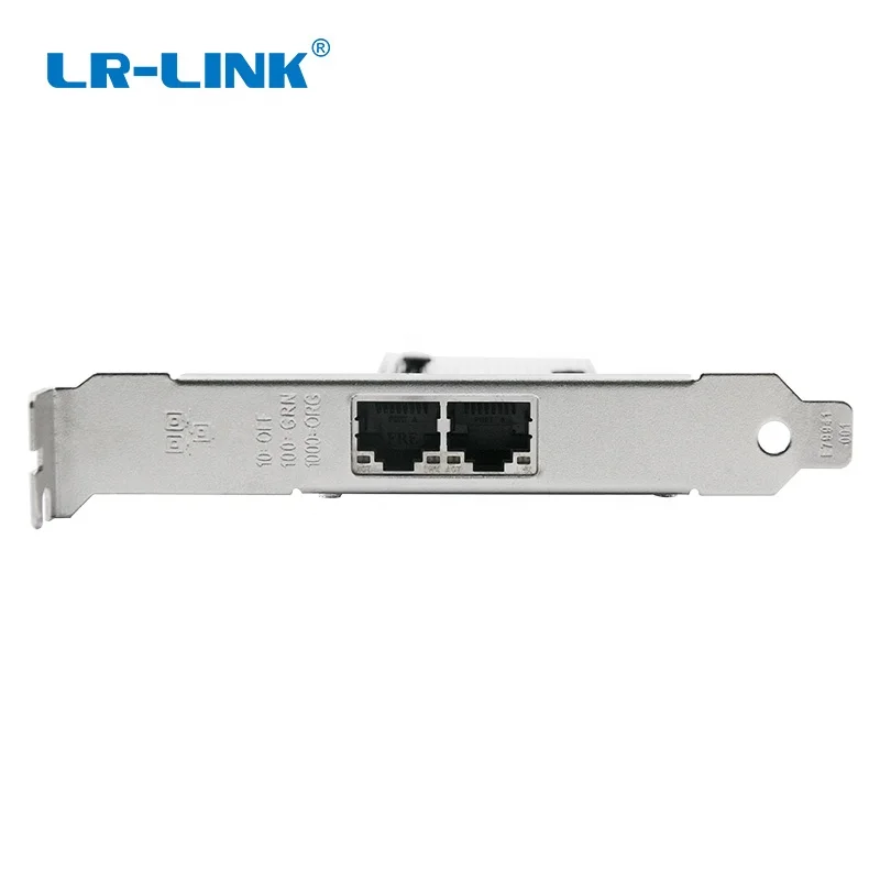 LR-LINK PCI Express X4 10/100/1000Mbps dual RJ45 port Intel I350 chip Ethernet Adapter for Server 2-port NICs