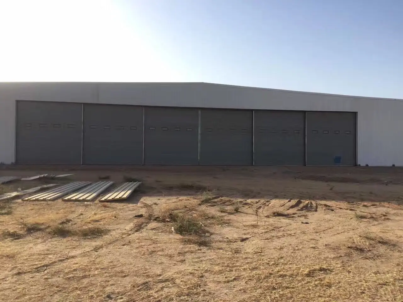 Light Frame Prefabricated High Standard Aircraft Hangar Construction Material
