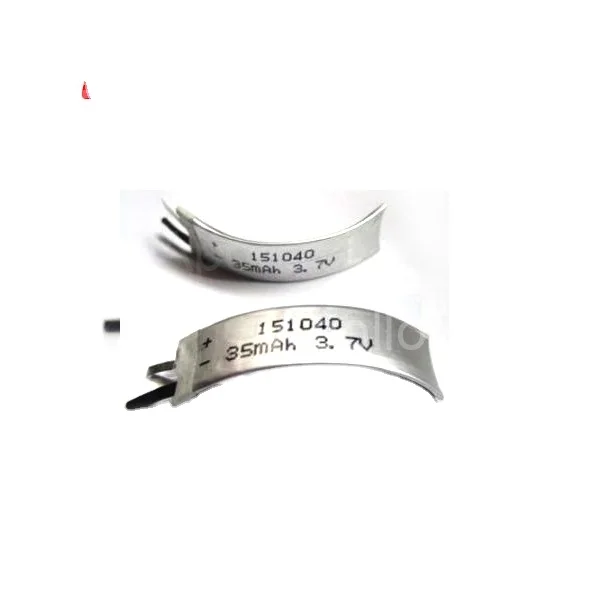 Настраиваемая Гибкая изогнутая литий-полимерная аккумуляторная батарея Apollo 3,7 в 150 мАч