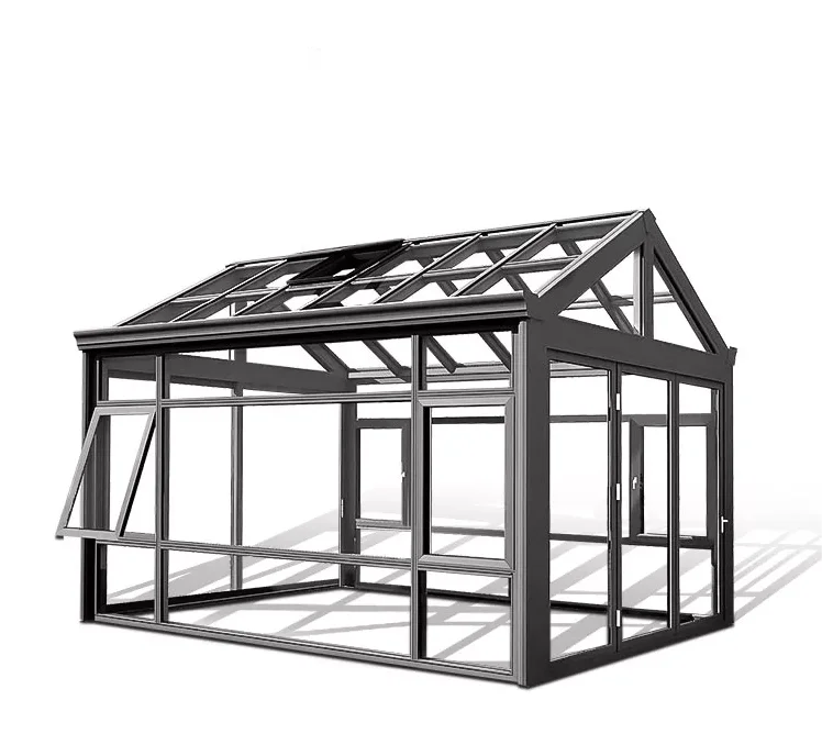 Low-E glass sunroom aluminium house garden room