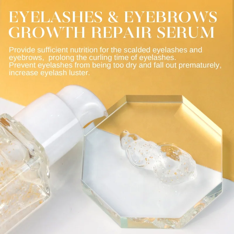 Repair Lash Serum Organic Nourish Eyelashes Growth Serum Private Label Vegan Eyelash Growth Treatments lash lift aftercare serum
