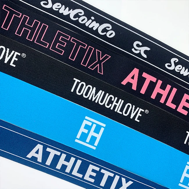 1.5 inch Nylon Webbing Customized  Elastic For Underwear Accessories   Elastic For Waist Band