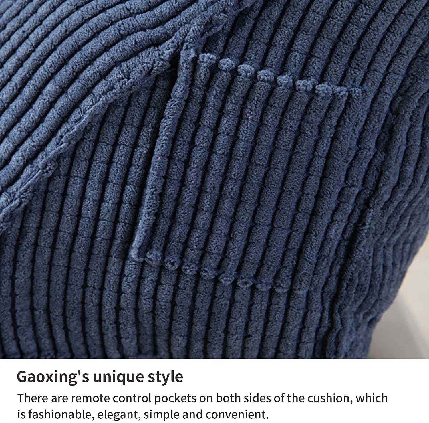 Ergonomic corduroy wedge back support pregnancy pillow bed maternity pregnancy wedge pillow