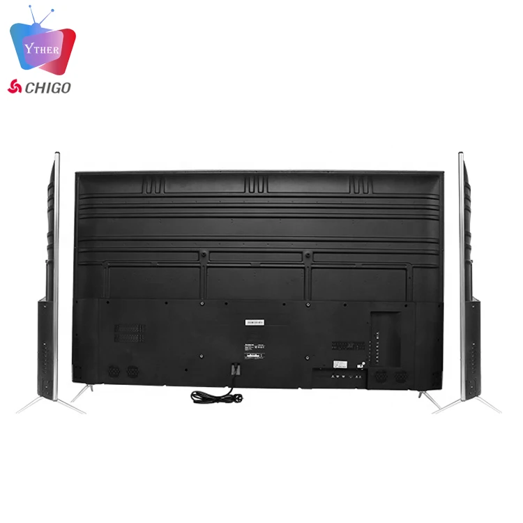  CHIGO OEM 70 дюймовый металлический закаленный смарт-телевизор 4K усиленный Телевизор
