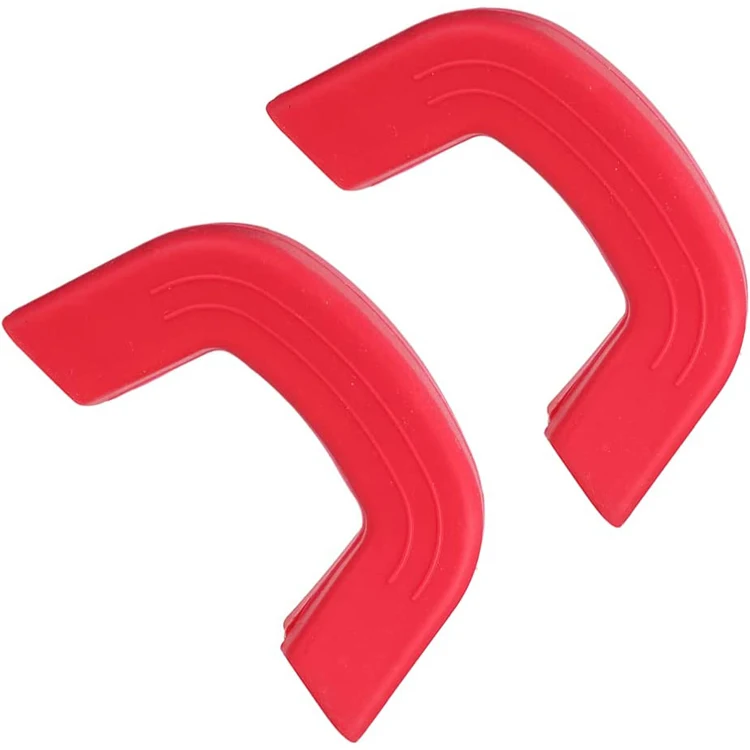 Silicone Pot Handles Pan Ear Replacement Heat Insulated Pot Handle Non- Slip Pot Sleeves