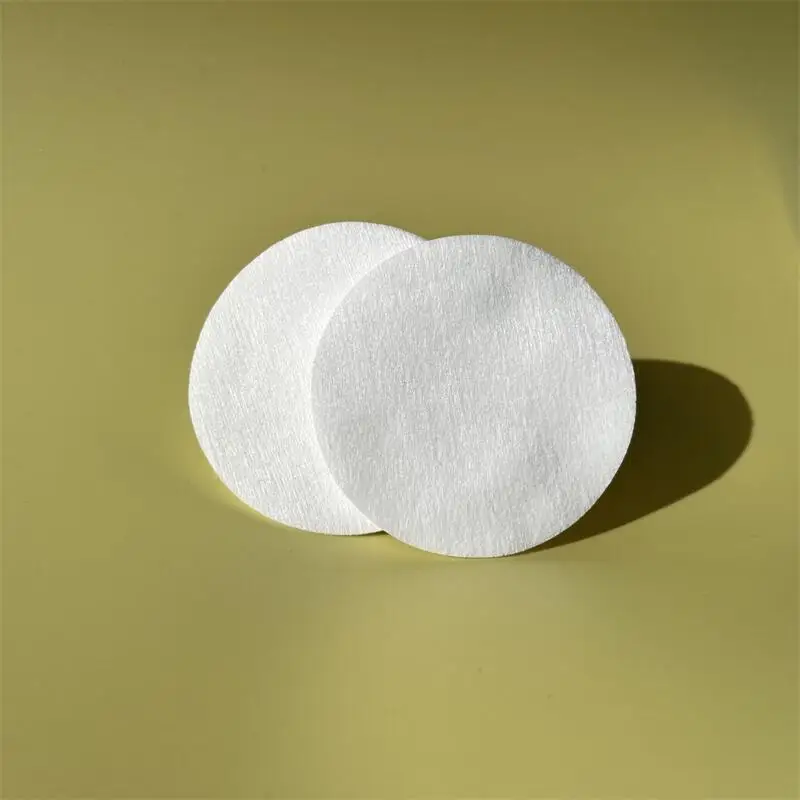 YP52 Manufacturer produce disposable nonwoven plain make up remover cotton pad