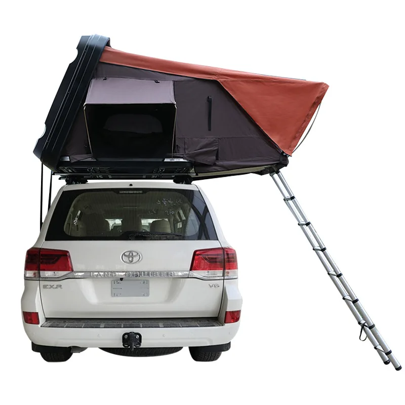 Hard Shell ABS Car Roof Top 3-4 Camper Trailer 4x4 Rooftop Rack Waterproof Tent for 3 Person