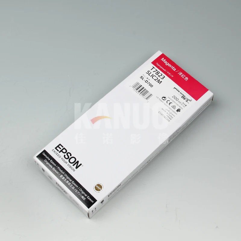 T7823 Slic2m SL-D700 M Color Original Ink Cartridge for Surelab D700 Inkjet Printer Magenta