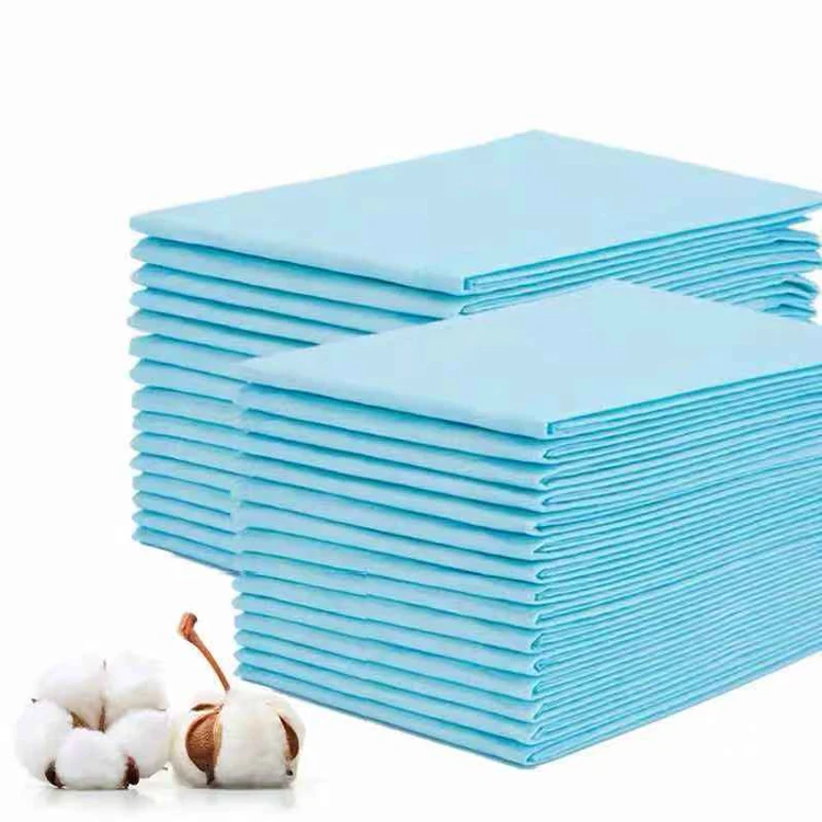 Customized good free sample breastfeeding medical thick cotton organic contoured wholesale incontinence disposable bed underpads