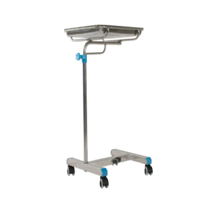 Medical Stainless Steel Hospital Surgical Mayo Operation Table Trolley