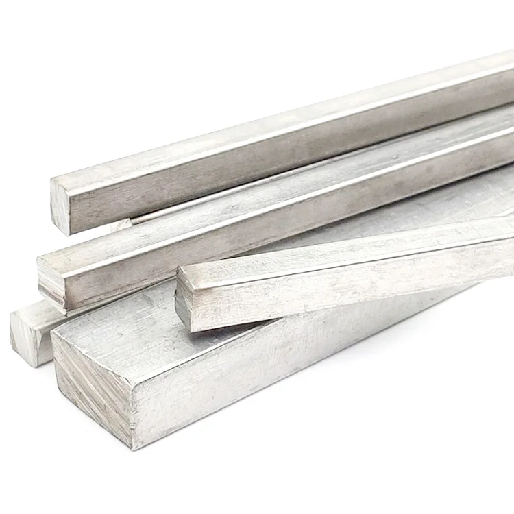 
Factory Supply 304 Stainless Steel B Rounded A-Type Flat Key Pin Square Parallel Keys 