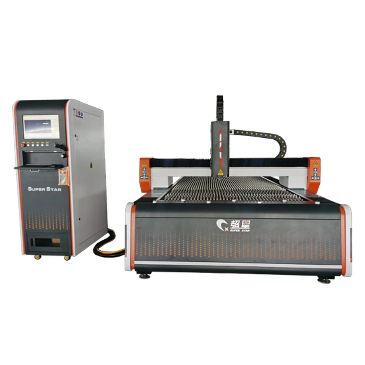 Strong stability sheet laser cutting machine cnc fiber laser for advertising signs