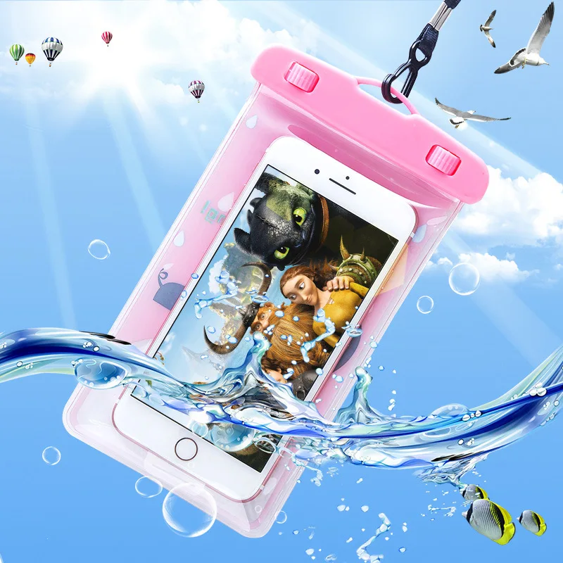 Universal Waterproof Phone Case Water proof Bag Mobile Cover for phone Pouch Coque Underwater Cases Protector