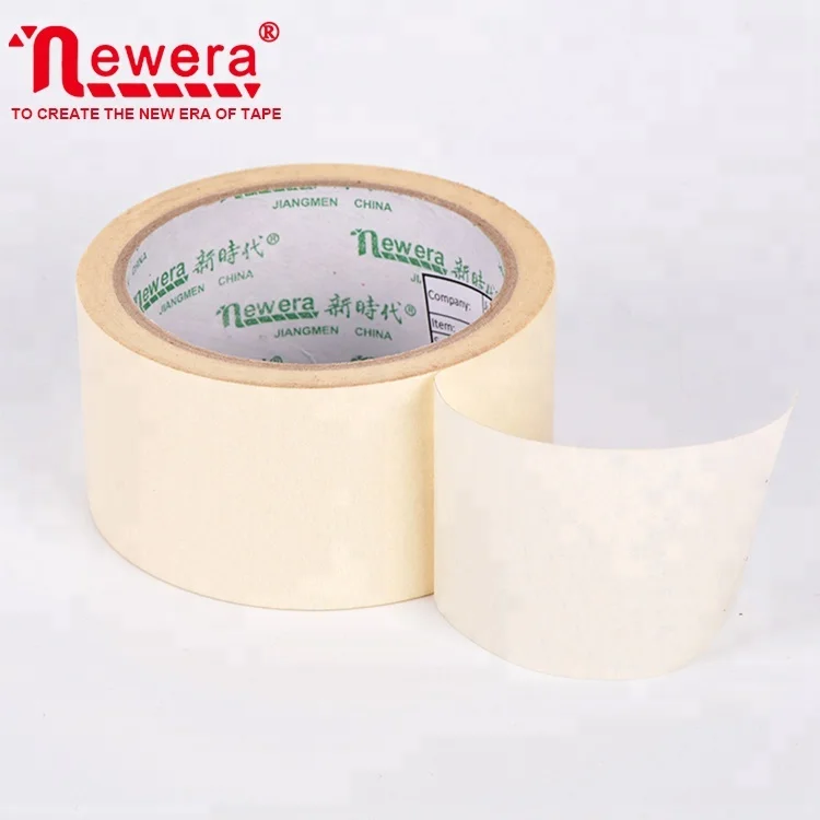 Masking Crepe Paper Adhesive Tape for Automotive Paint with High Temperature Resistant Masking Tape Manufacturer