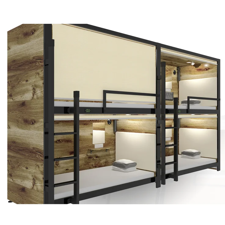 capsule pod bunk beds multifunction king size bed cheap bed for sale