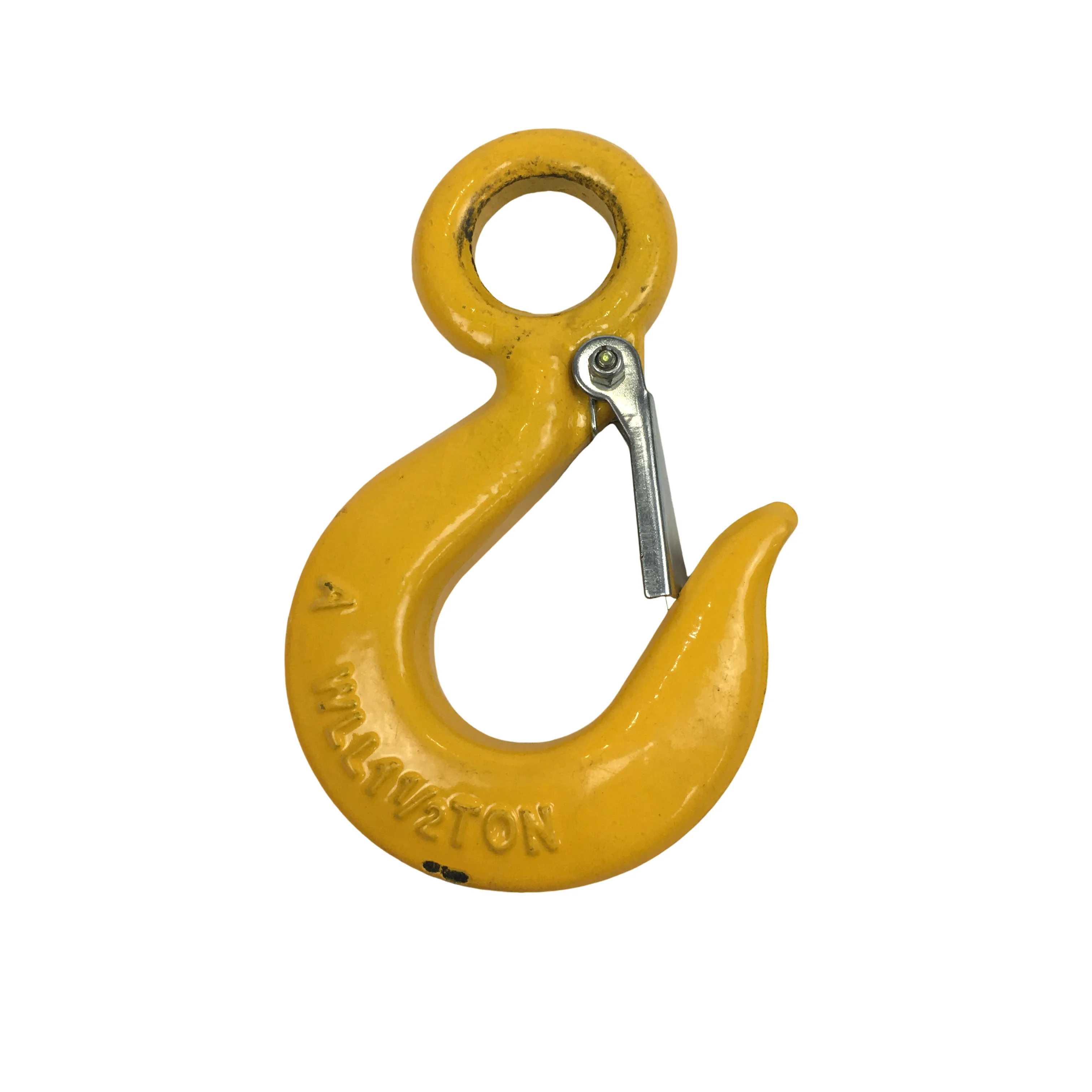 Wholesale 0.5T-20T 320 Lifting Chain Hook 320A Alloy Steel Grab Hook Lifting Eye Sling Hook with Safety Latch