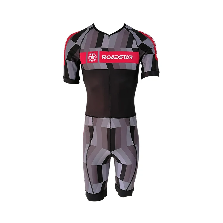 Latest Design Custom Size Logo Short Track Sublimation Inline Speed Skating Suit