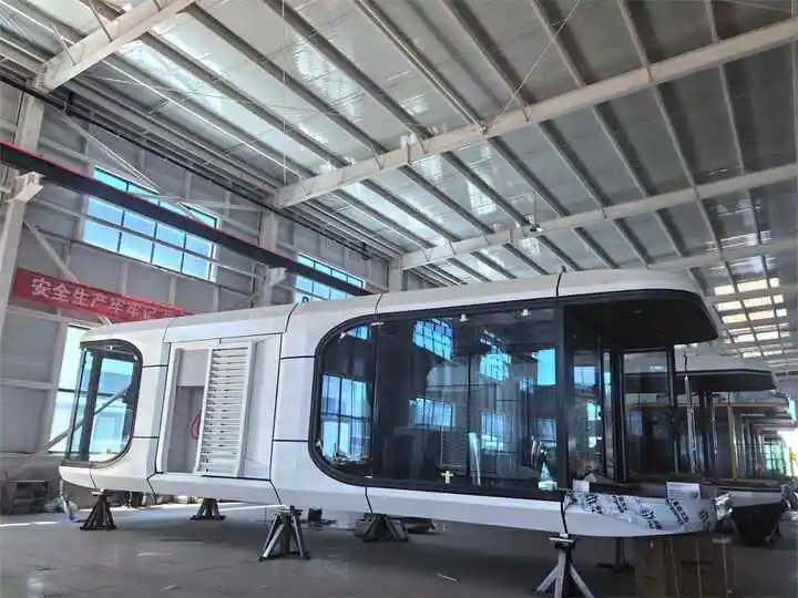 Новый стиль плавающая лодка сборный контейнер Отель дом экологически чистый плавучий для отелей