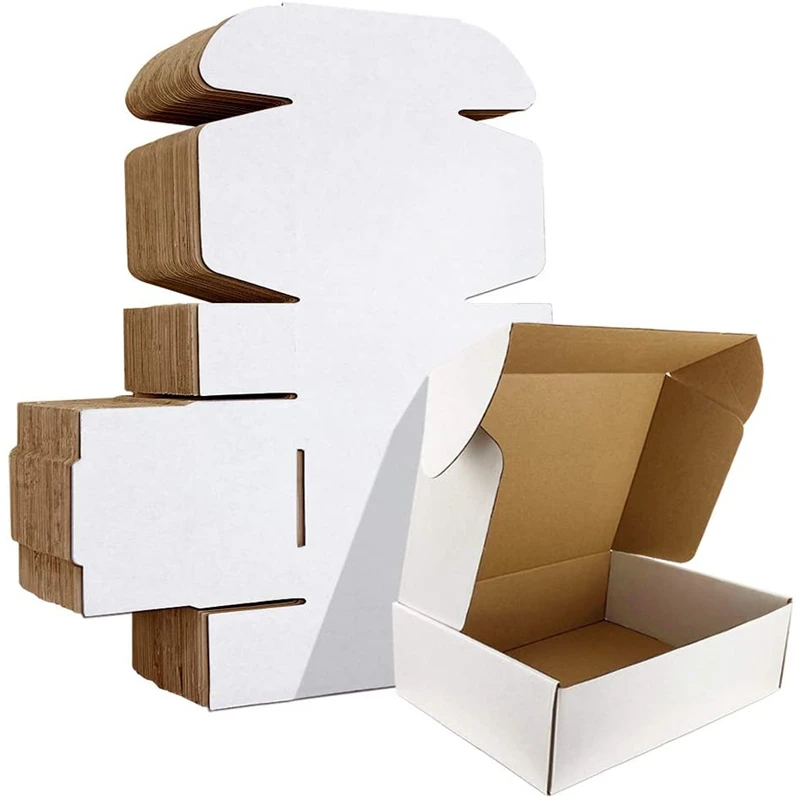 Customized Recycled Matte  Printing Corrugated Cardboard Carton Mailer Shipping Mailing Box