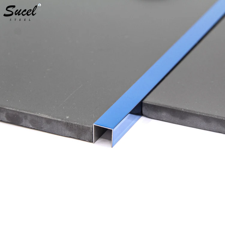 SUCEL Metal Inlay Strips Gold, Bronze Brass Stainless Steel Tile Trim  For Wall , Marble, Floor Decoration