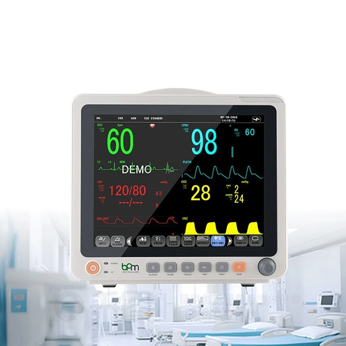BPM-M1215 Portable Vital Signs Patient Monitor 6 Parameters Type animal vet multi parameter patient monitor