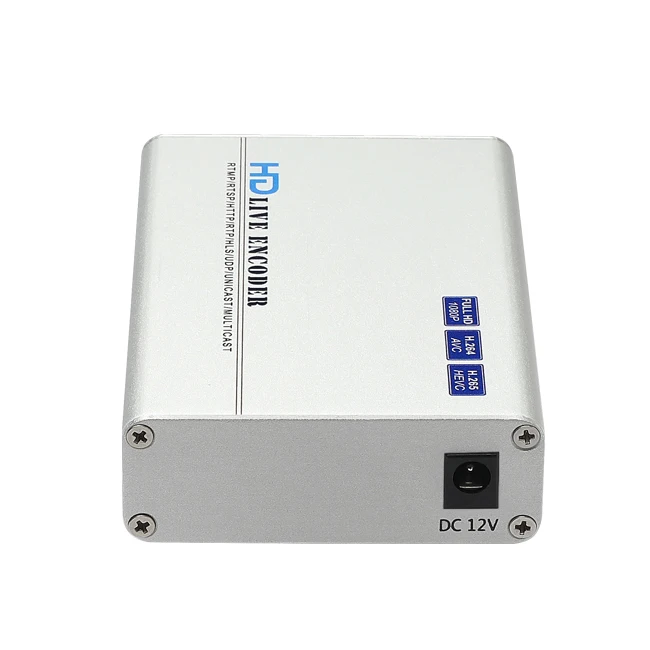  Haiwei H8118 HEVC H265 кодировщик HDMI видео IPTV для прямой трансляции Youtube Facebook