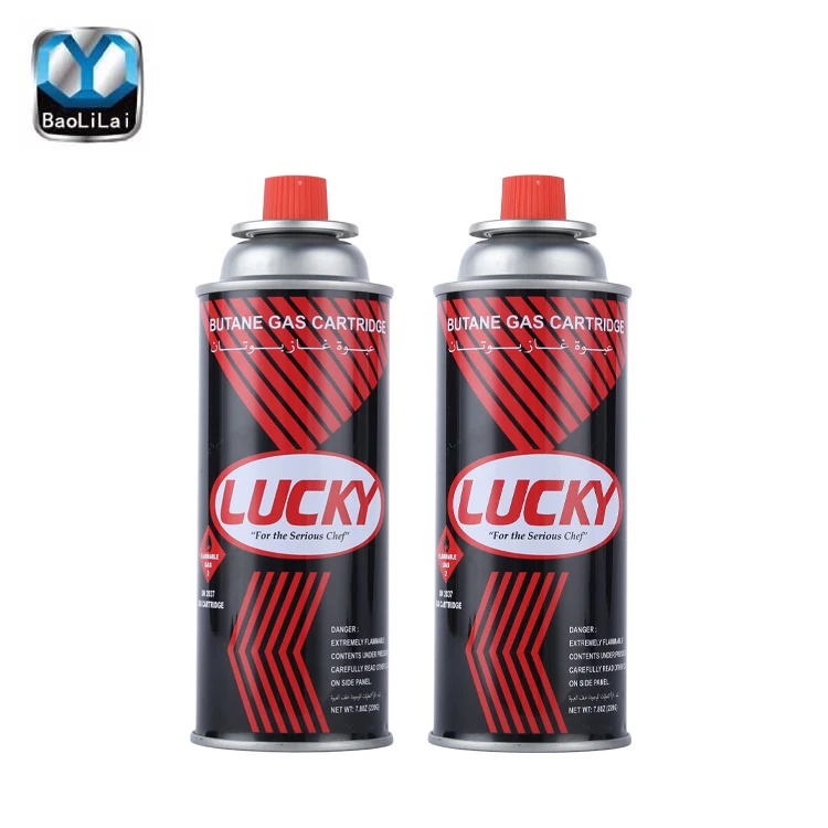 Easy Use Outdoor&Household Pure Butane Gas Cartridge 220g