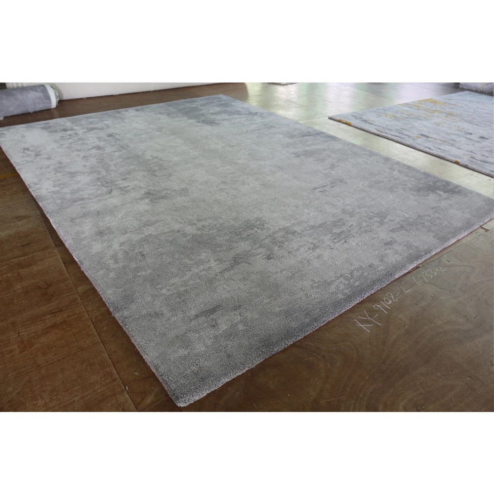 China Cynthia carpet Customized Design Hand Tufted Wool/Silk Carpets and Rugs 18mm 0.71 in Pile