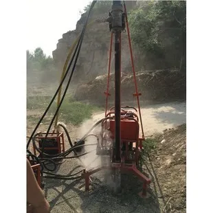 KQD120 Rock Electric Drilling Depth 20m Pneumatic Rock Drill Rigs Drill Machine For Mining